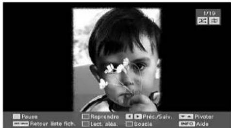 TechLine TL19LC741 - Options de diaporama - 1