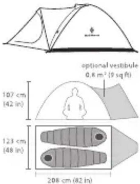 Black Diamond Eldorado 2 - i-tent - 2