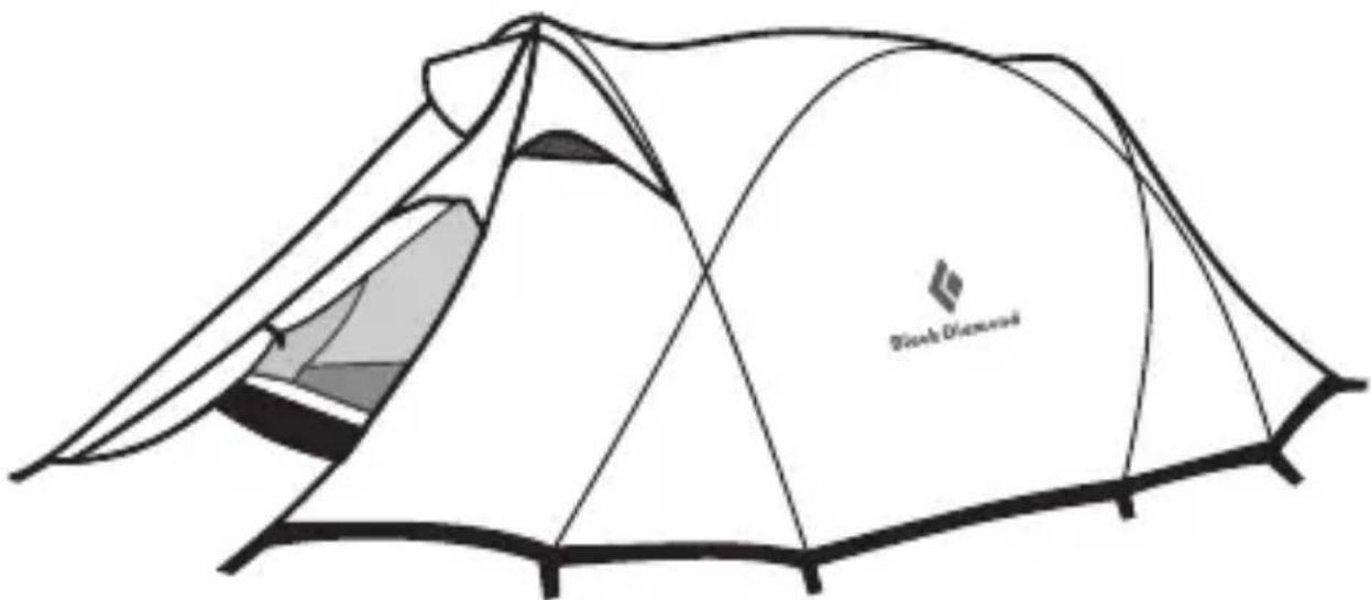 Black Diamond Eldorado 2 - tempest - 1