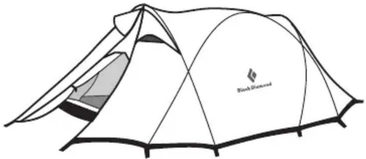 Black Diamond Eldorado 2 - tempest - 1