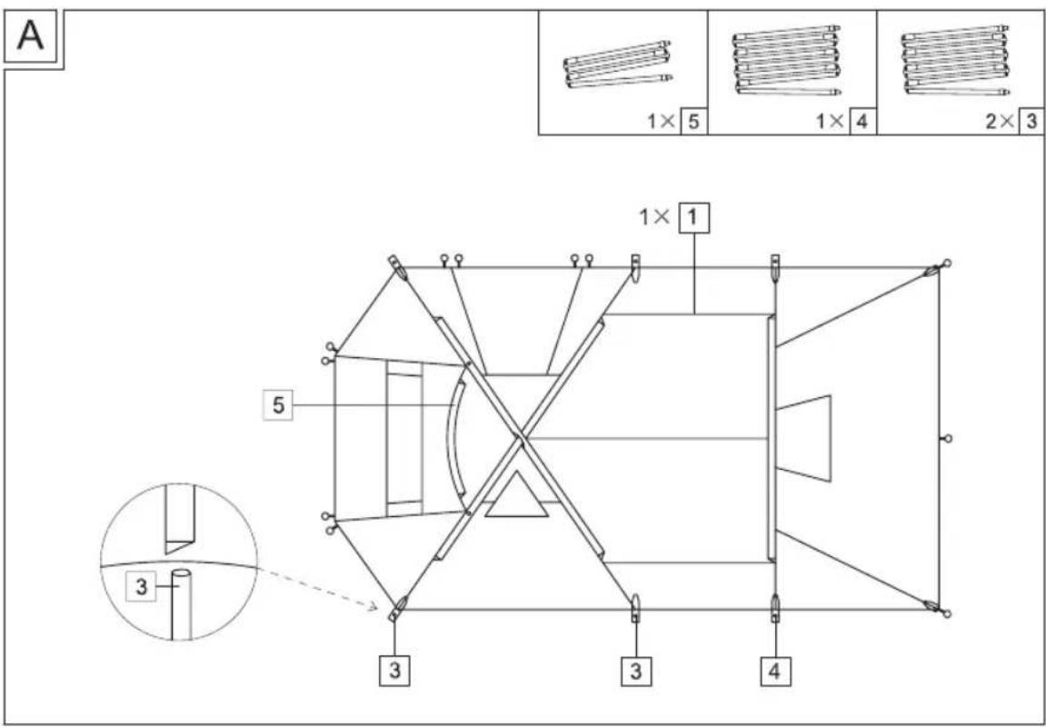 CRIVIT IAN 96531 - TENTE 4 PERSONNES - 12