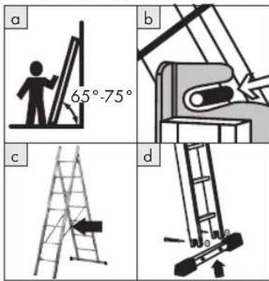 BRENNENSTUHL 1412060 - ○ Multifunctionele ladder driedelig - 1
