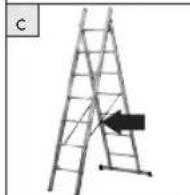 BRENNENSTUHL 1412060 - ○ Multi ladder, 3 parts - 3