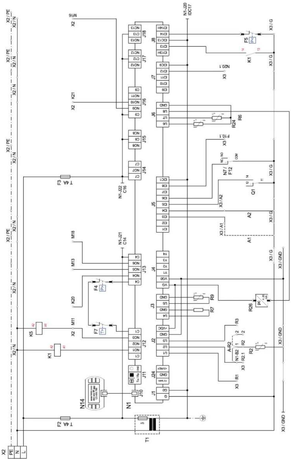 DIMPLEX WI 14TU - Steuerung / Control / Commande - 1