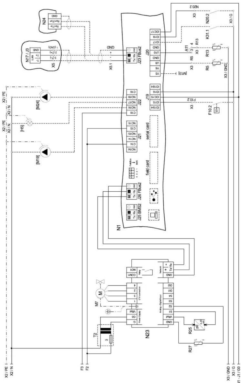 DIMPLEX WI 14TU - Anschlussplan / Circuit Diagram / Schémaelectrique - 1