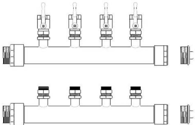 DIMPLEX SI 18 TU - Brine Circuit Manifold - 1