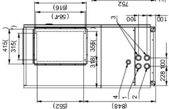 DIMPLEX LI 12TU - Maßbild / Dimension drawing / Schéma coté - 2