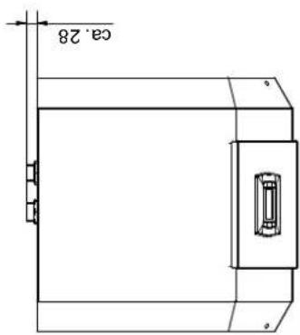 DIMPLEX SI 22TU - Maßbild / Dimension Drawing / Schéma côté SI 22TU - 4