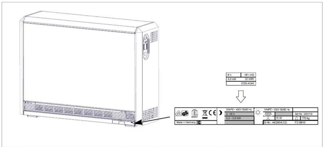 DIMPLEX VFMi C - Rechter kant: - 2