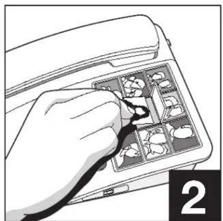 Serene Innovations HD 40P - Insert Photo in Memory Button - 2