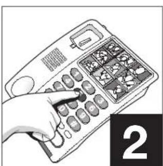 Serene Innovations HD 40P - Programming Number for One-Touch Memory Dialing - 2