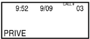 GEEMARC Solar4 Plus - - UTILISATION DU JOURNAL DES APPELS - 2