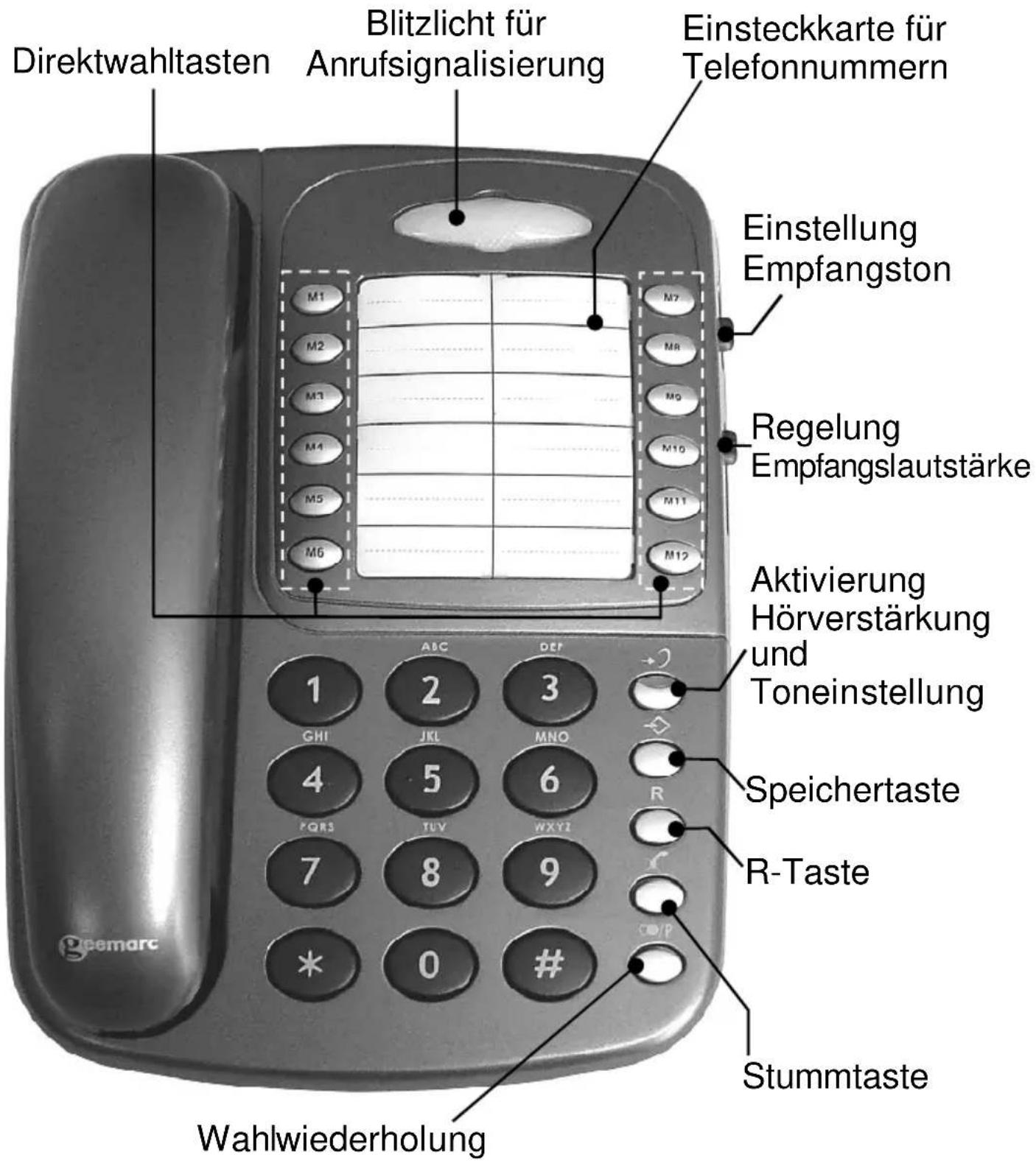GEEMARC CL1100 - BESCHREIBUNG - 1