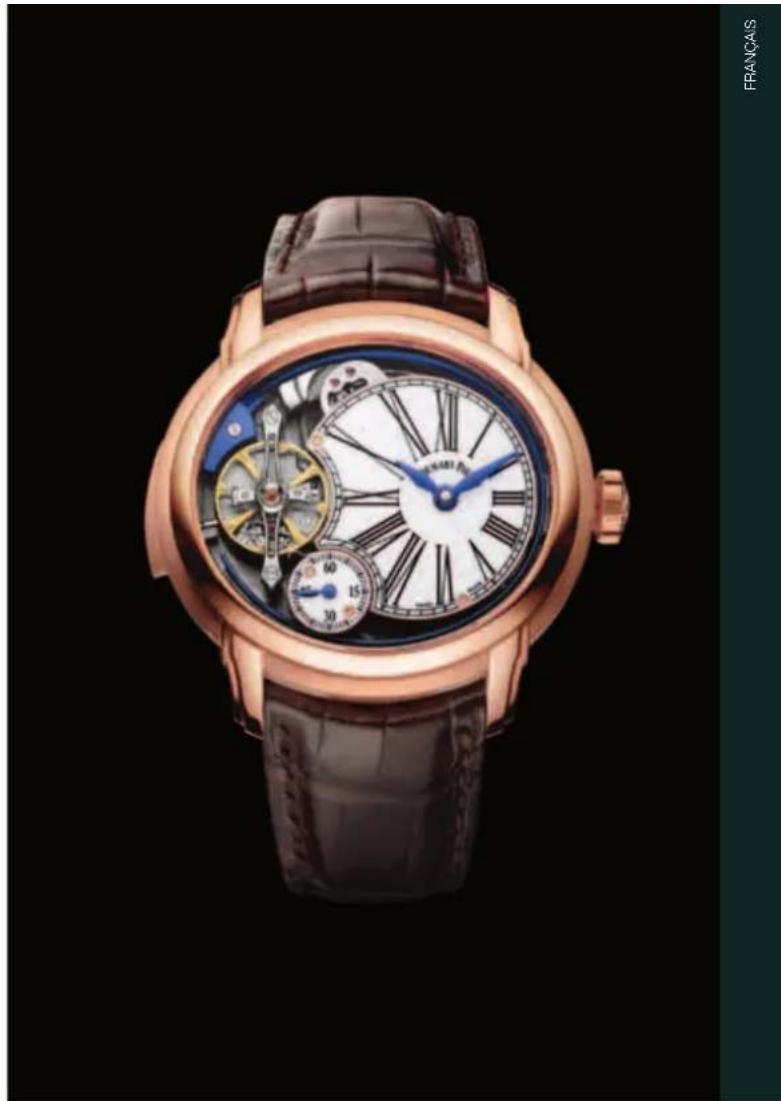 Audemars Piguet Millenary 26371OR.OO.D803CR.01 - INDICATIONS ET FONCTIONS DE LA MONTRE - 1