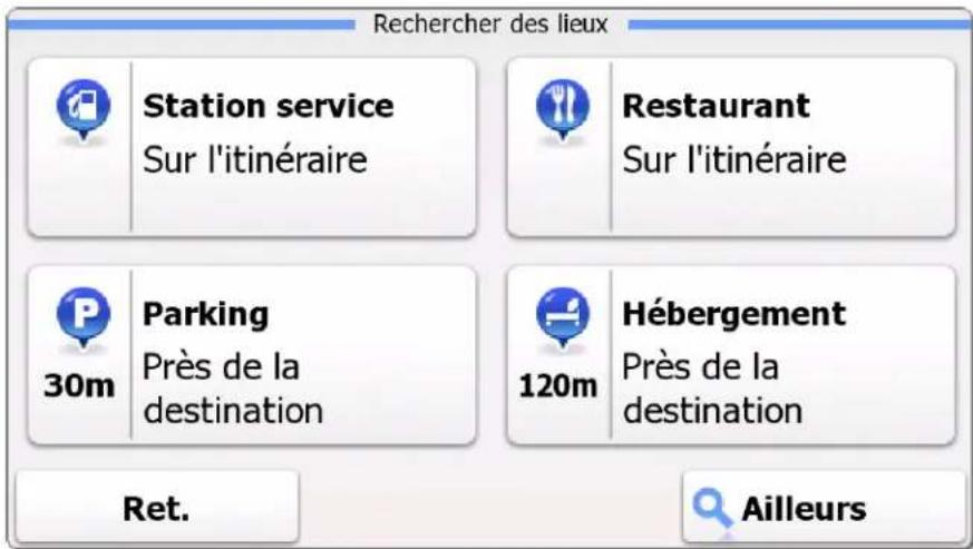 TAKARA IGO amigo - Sélection de la destination à partir des POI à l'aide de la Recherche rapide - 3