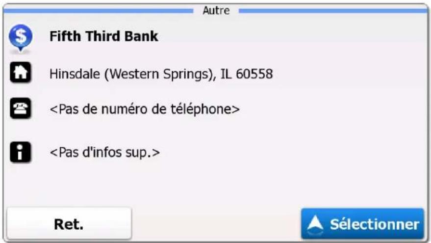 TAKARA IGO amigo - Recherche des services d'assistance voisins depuis la rubrique « Où suis-je ? » - 9