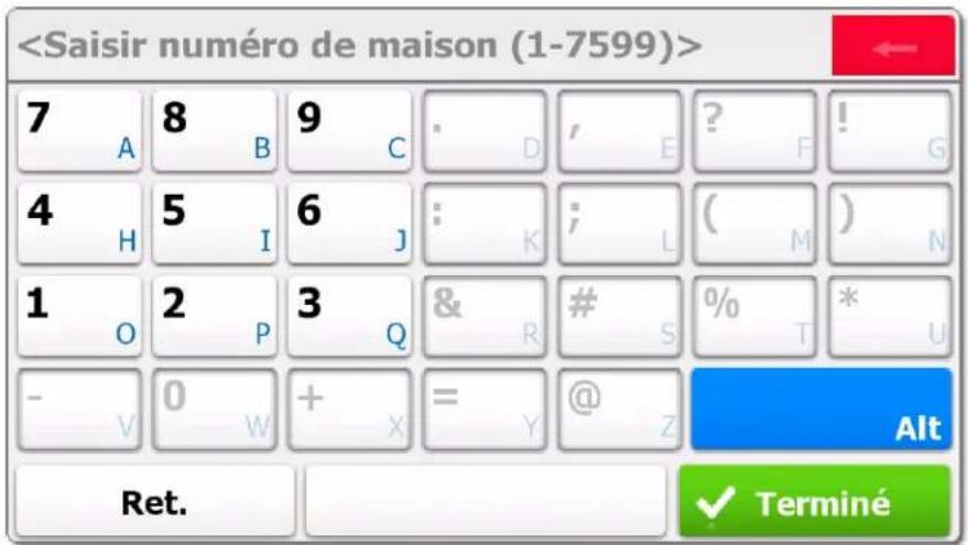 TAKARA IGO amigo - Saisie d'une adresse avec un code postal - 13