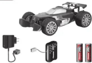 CARRERA Red Bull NX1 - Contents of package - 2