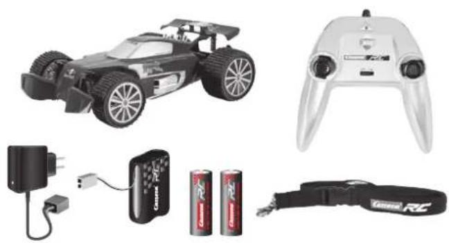 CARRERA Red Bull NX1 - Szallitasi terjedelem - 1