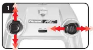 CARRERA Red Bull NX1 - Controller functions - 1