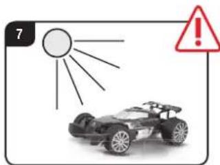 CARRERA Red Bull NX1 - Sikkerhedsbestemmelser - 7