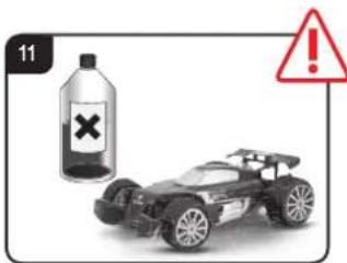 CARRERA Red Bull NX1 - Sikkerhetsbestemmelser - 11