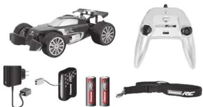 CARRERA Red Bull NX1 - Contenu della fornitura - 1