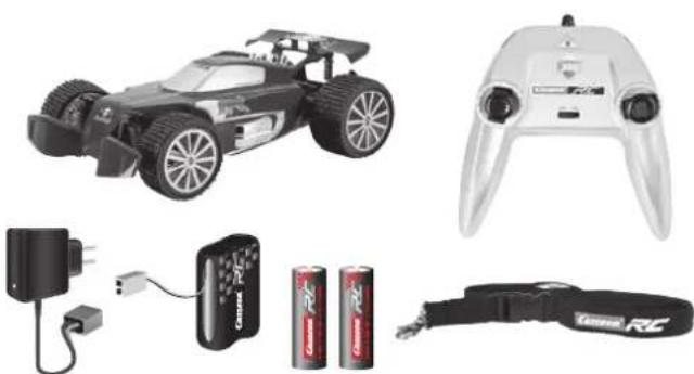 CARRERA Red Bull NX1 - Leveringsomfang - 1