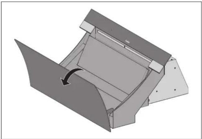 BERBEL BKH 90 GL - Pericolo di danni materiali dovuti a parti che cadono fuori! - 1