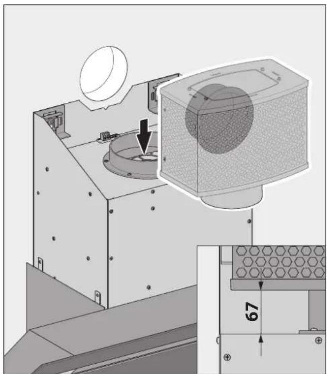 BERBEL BKH 90 GL - Hybridemodus-afzuiingnarrachteren - 1