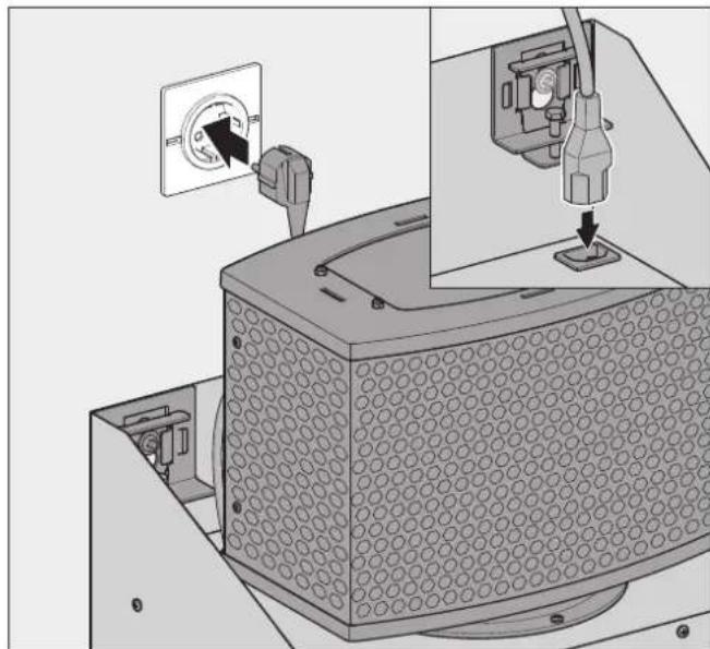 BERBEL BKH 90 GL - Elektrische voeding aansluiten - 1