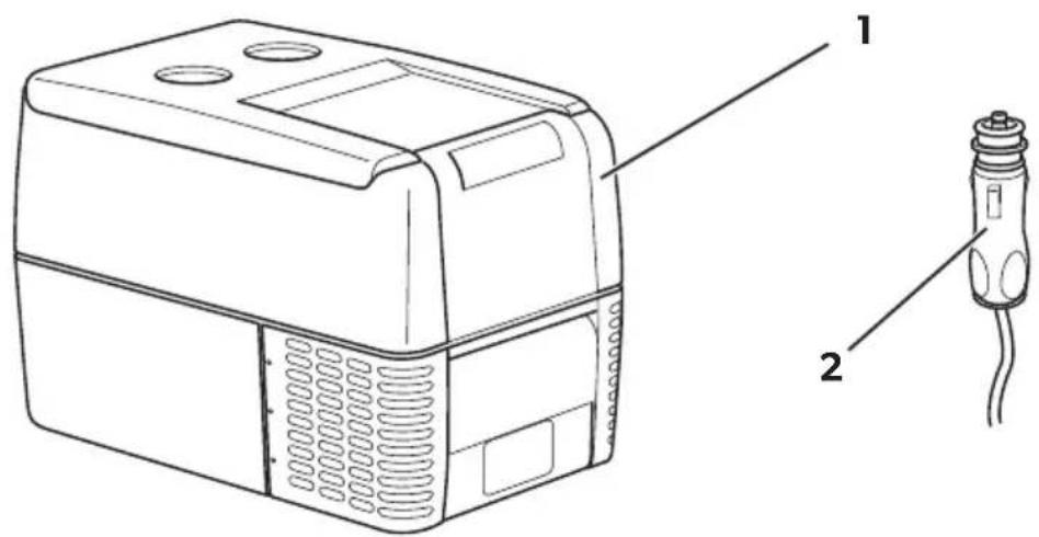DOMETIC CoolFreeze CDF 36 - Kompresszor hűtőláda - 1