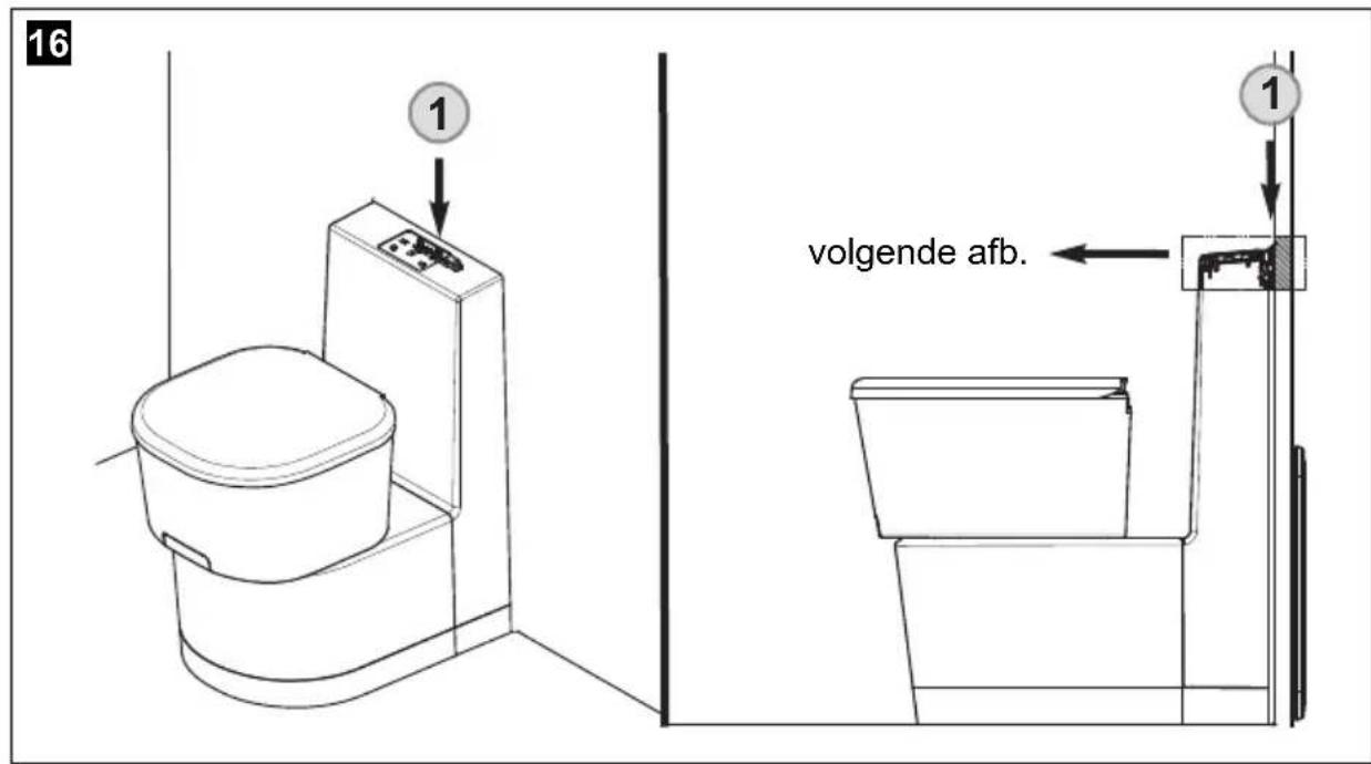 DOMETIC Saneo BW - Bevestigen toilet Saneo BW, Saneo CW, Saneo BS, Saneo CS, Saneo BLP, Saneo CLP - 1