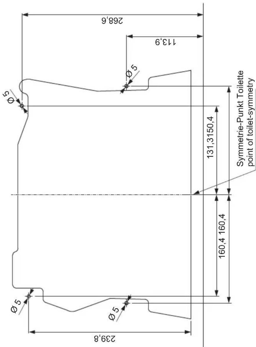 DOMETIC Saneo BW - Fitting the toilet - 2