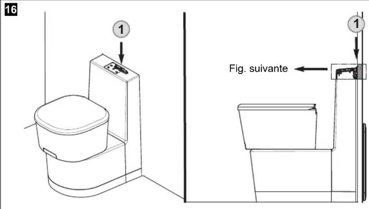 DOMETIC Saneo BW - Fixation des toilettes Saneo BW, Saneo CW, Saneo BS, Saneo CS, Saneo BLP, Saneo CLP - 1