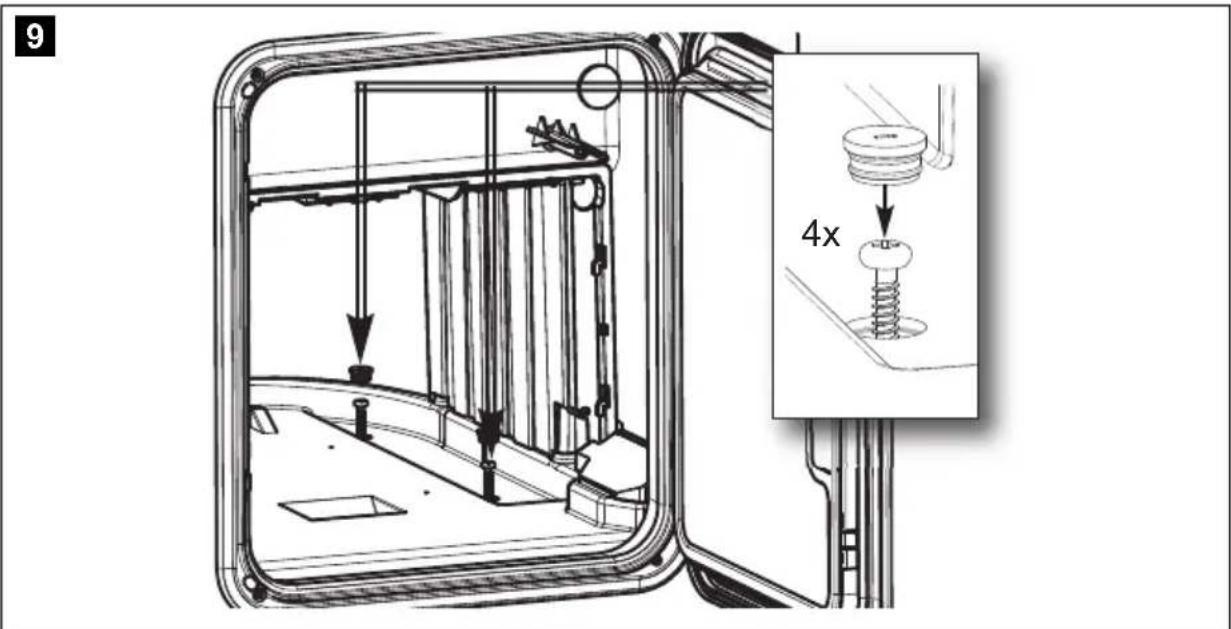 DOMETIC Saneo BW - Attaching the toilets Saneo B, Saneo C - 1