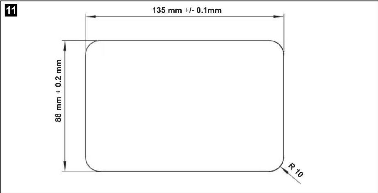 DOMETIC Saneo BW - Installation of control and operating panel of the toilets Saneo B, Saneo C - 1