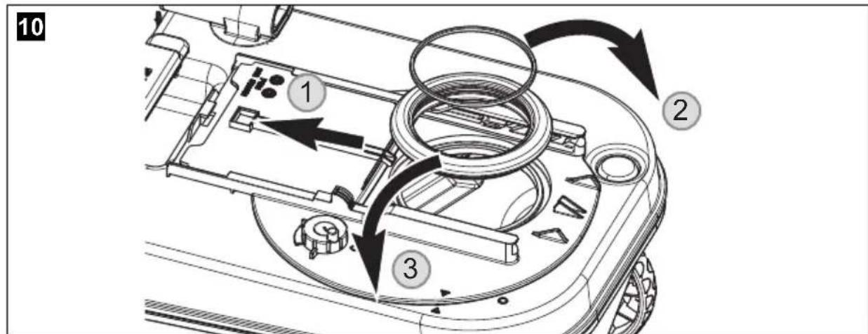 DOMETIC Saneo BS - Replacing the cassette seal - 1