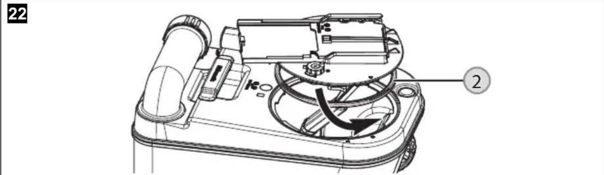 DOMETIC Saneo BLP - Replacing the bayonet seal - 2