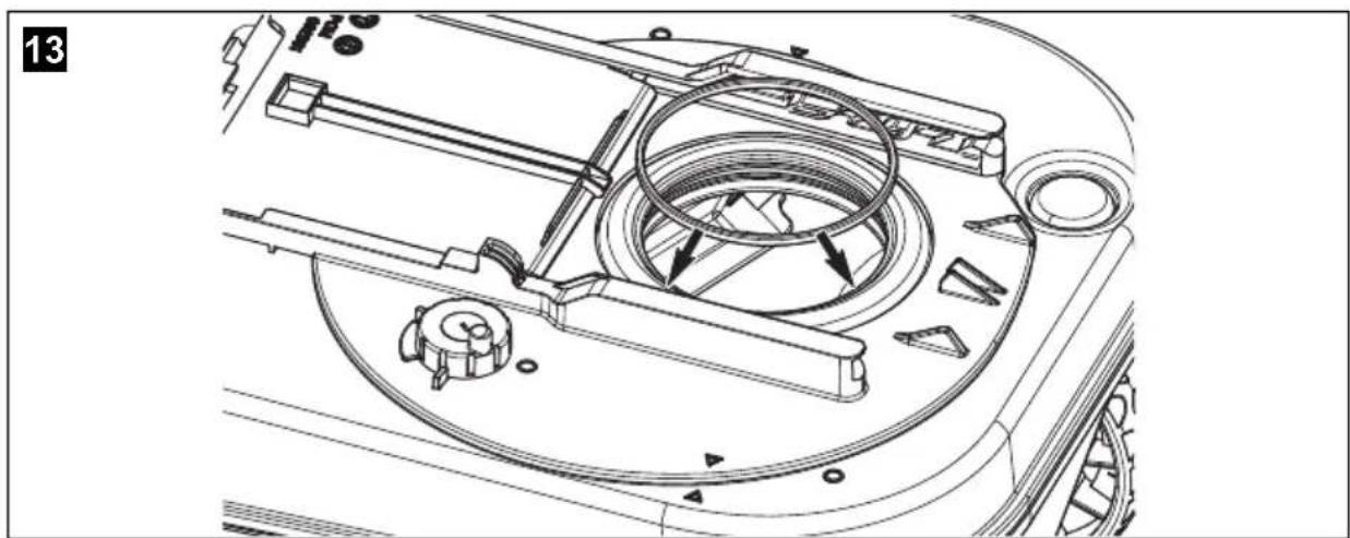 DOMETIC Saneo BLP - Remplacement du joint d'étanchéité de la cassette - 5