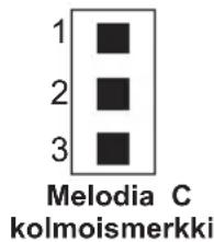 Plieger REV 800 - Melodian valinta - 2