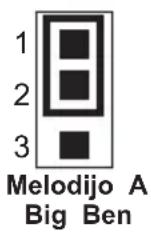 Plieger REV 800 - Izbira melodije - 2