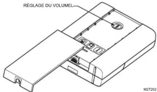 HONEYWELL RCWL300A - Réglage du volume - 1