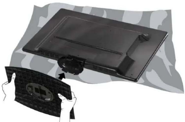 VIEWSONIC VT2205LED - Follow the instructions below to install the TV stand: - 3
