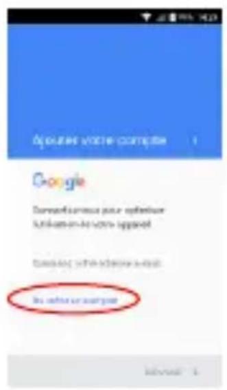 HISENSE Staraddict 5 L678 - Si vous n'avez pas encore un compte Google™ - 1