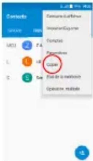 HISENSE Staraddict 5 L678 - COMMENT IMPORTER LES CONTACTS DE LA CARTE SIM? (1/2) - 3