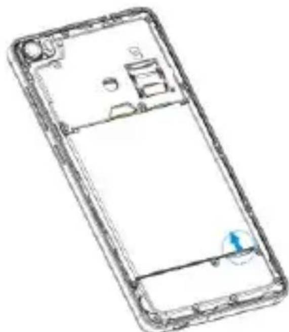 HISENSE Staraddict 5 L678 - COMMENT INSÉRER MA CARTE SIM ET LA BATTERIE? - 2