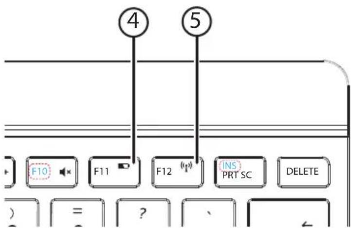 MEDION P81034 - Côté clavier - 1