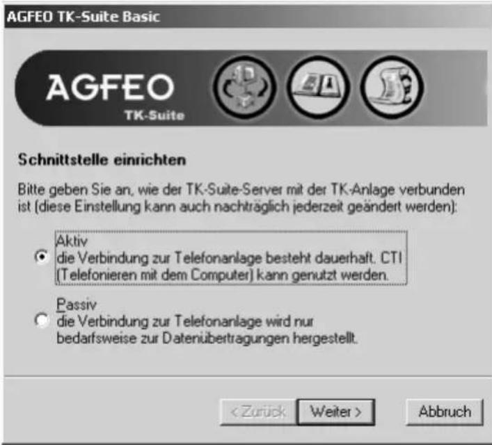 AGFEO AS 4000 - TK-Suite installieren - 1