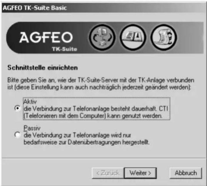 AGFEO AS 1X - TK-Suite installieren - 1